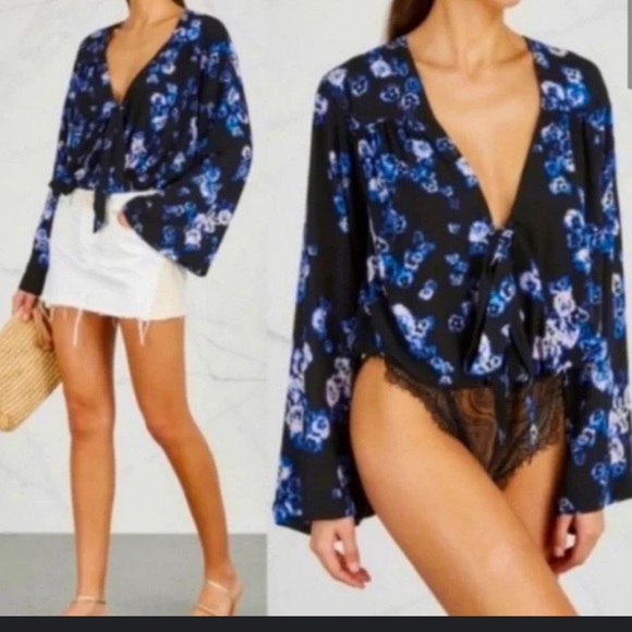 Free people bodysuit lace - Picture 3 of 9